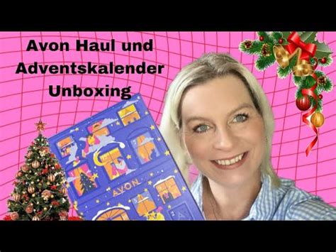 Avon Haul Und Adventskalender Unboxing YouTube