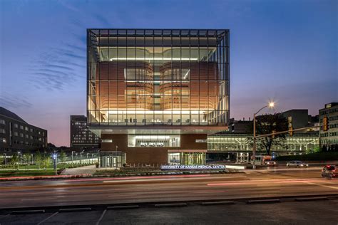 University of Kansas Medical Center, Health Education Building by Helix ...