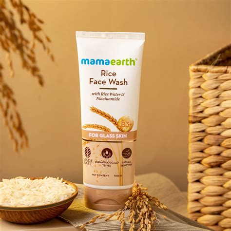 Mamaearth Rice Face Wash For Glass Skin 100 Ml Price In Nepal