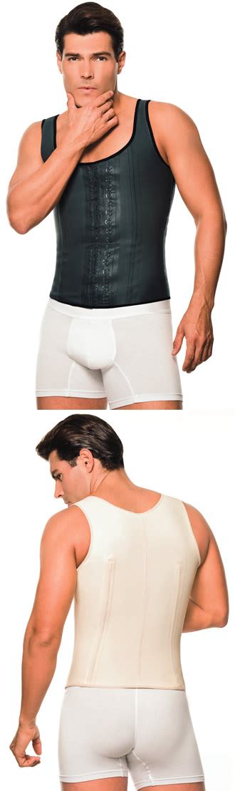 Ann Chery Chaleco L Tex Negro Para Hombre Fajas Para Hombre Ann