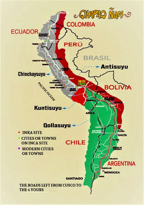 Inca Empire Map