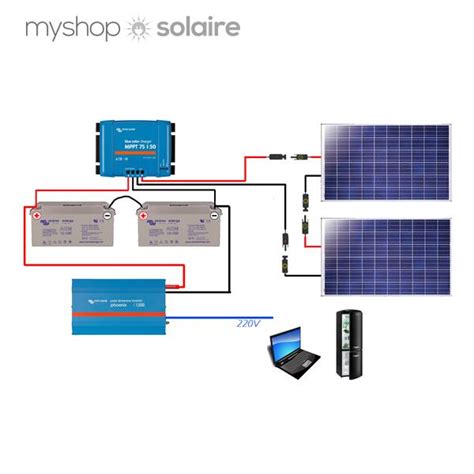 Guide Montage Kit Solaire Autonome V W Convertisseur De