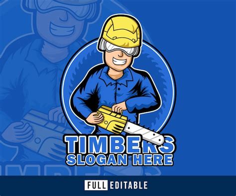 Premium Vector | Timbers mascot logo vector