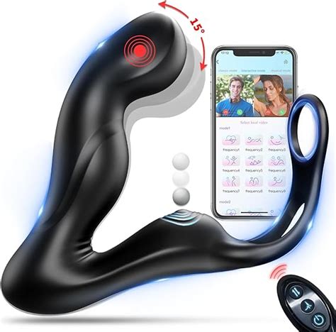Amazon Anal Male Adult Sex Toys Wiggling Prostate Massager Tapping Taint Stimulator With