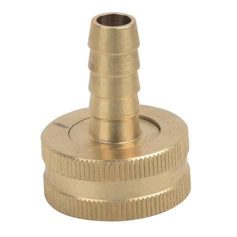 Brasscraft 3 8 In X 3 4 In Barbed Barb X Garden Hose Adapter Fitting At