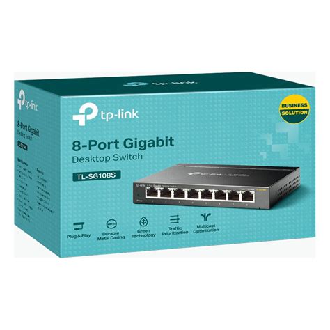 Tp Link Sg S Ports Gigabit Switch Elgiganten