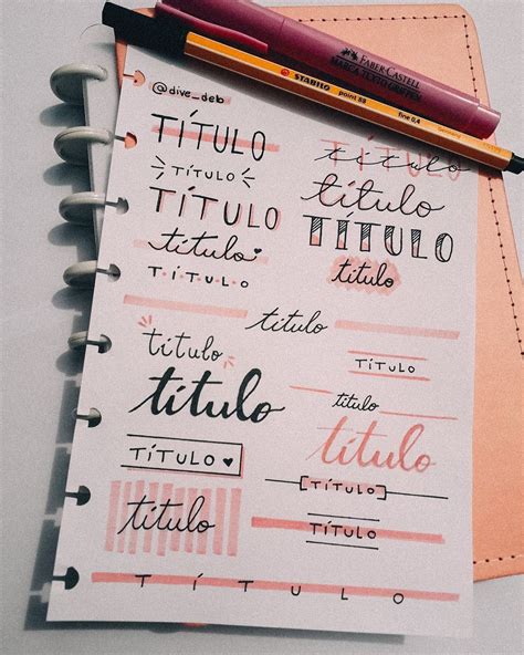 Ideias De Títulos Em 2023 Lettering Tutorial Idéias De Título Ideias Para Escola