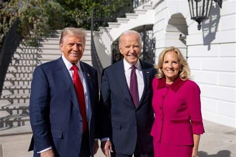 Photos released by the White House of President Joe Biden and first ...