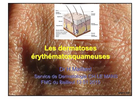 Dermatologie Cours Et Images