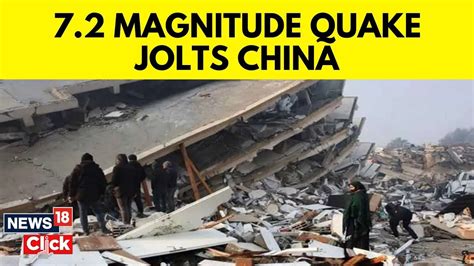 China News Massive Earthquake Of Magnitude 7 2 Hits Chinas Xinjiang