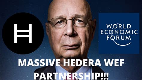 Hedera Hashgraph HBAR Huge Hedera World Economic Forum Partnership