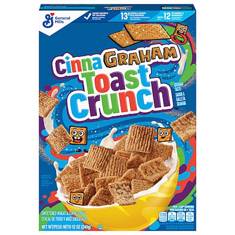 Cinna Graham Toast Crunch Cereal 12 Oz Cereal Ingles Markets