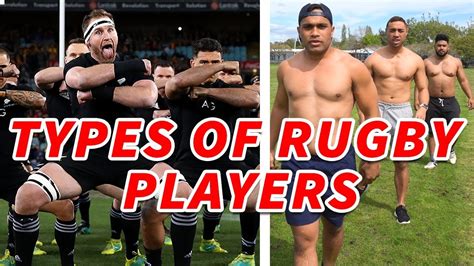 Types Of Rugby Players 2023 Youtube