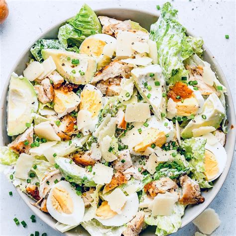 Recettes Sant Nutrisimple Salade C Sar R Invent E Avec Vinaigrette