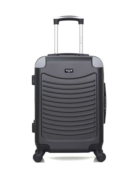 Valise Wave Paris Congo Cm Cabine Roues Taille S Noir