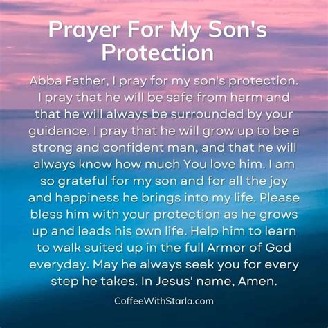 A Mother S Prayer For Her Son 10 Powerful Prayers Coffee With Starla