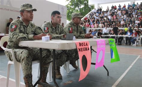 Se realiza el sorteo del servicio militar nacional en Mazatlán