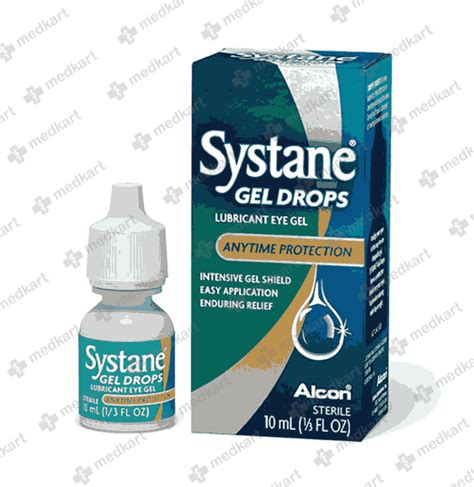 Systane Gel Eye Drops 10 Ml Price Composition And Generic Alternatives Medkart