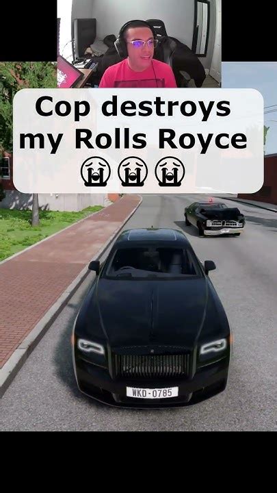 🚨 Cop Wrecks My Rolls Royce‼‼ 😭😭😭 Youtube