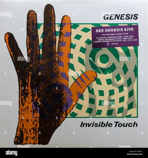 Genesis Invisible Touch album cover Stock Photo - Alamy