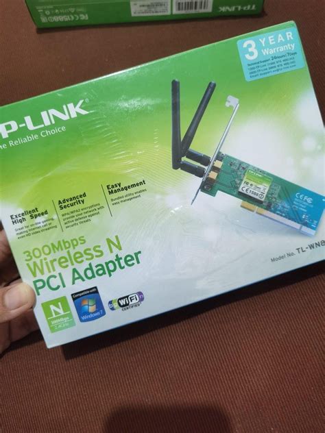 TP Link 300Mbps Wireless N PCI Express Adapter, Computers & Tech, Parts ...