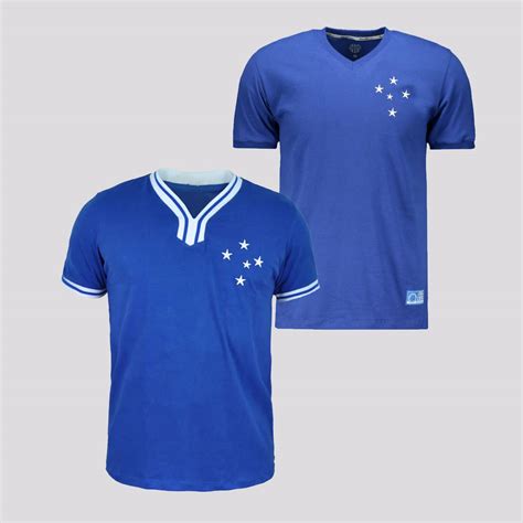 Kit Camisa Cruzeiro Vintage E Camisa Cruzeiro Home 1976