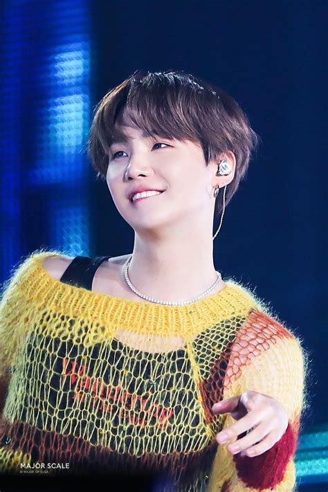 15 Visual On Btss Suga In His Softest Yet Sexiest Open Knit Sweater Koreaboo