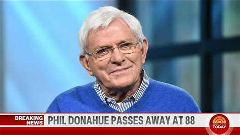 Phil Donahue Dies At 88