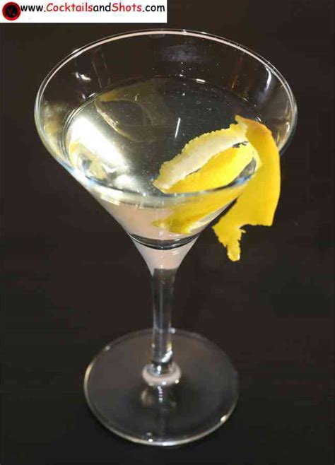 Lemon Vodka Martini recipe ingredients - How to make a Lemon Vodka Martini cocktail drink