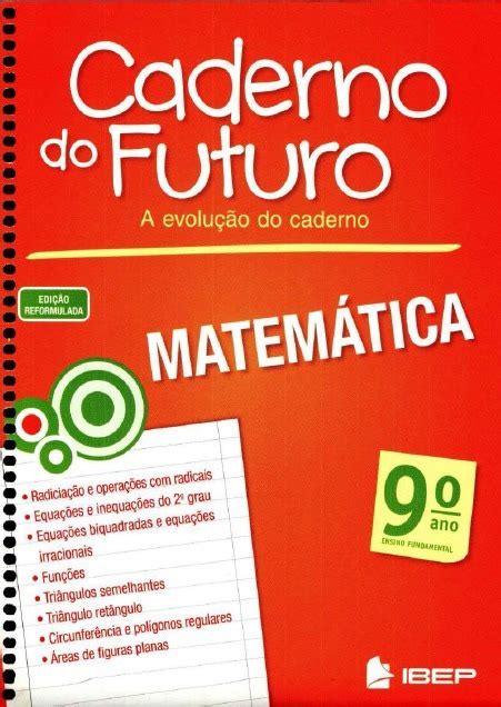 Kit Caderno Do Futuro Matemática 6º Ao 9º Ano Professor R 15 90