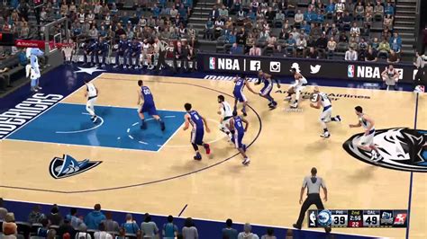 Nba K Ps Ers Vs Mavericks Gameplay Youtube