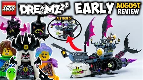 Nightmare Shark Ship EARLY Review BOTH BUILDS LEGO Dreamzzz Set