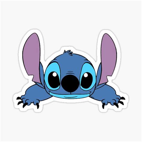 Stitch Smile Sticker For Sale By Ameline774 Redbubble