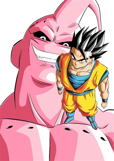 Ultimate Gohan vs Super Buu by TheOneNimbus on DeviantArt