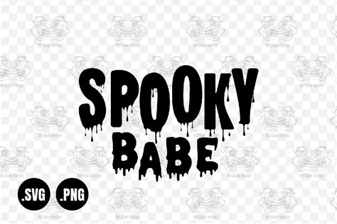 Spooky Babe Svg Halloween Svg Spooky Graphic By Siamvector