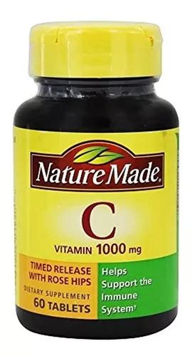 Nature Made Vitamina C Mg W Rosa Caderas Pesta As Env O Gratis