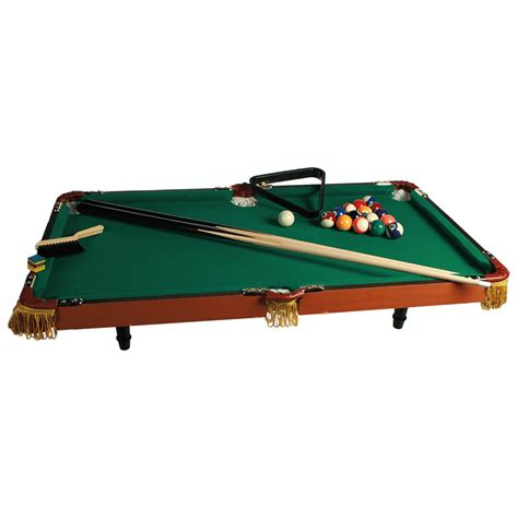 Mini Billard 90x50cm Mit 2 Queues Out Of The Blue Timmi Spielwaren