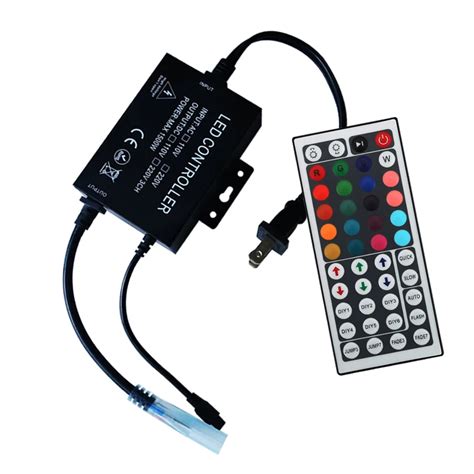 110v 1000watt Ir Remote Control Rgb Controller With 44key Remote For