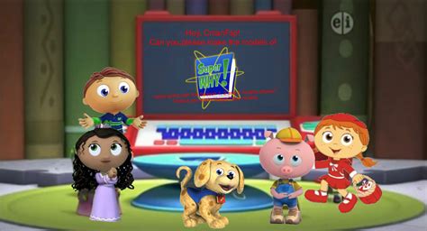 A Message To Cmanflip To Make The Super Why Models By Kevin8474 On