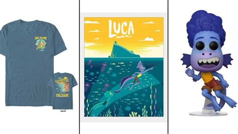 Dive Into the World of Luca with Toys, Books, and More Fun Merch - D23