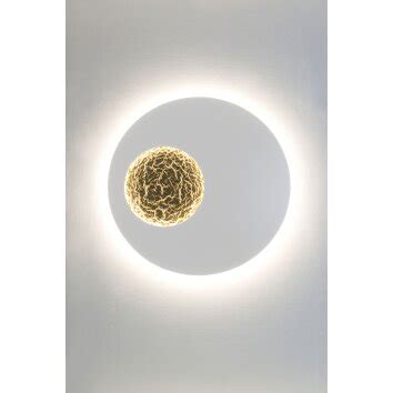 Holländer LUNA Wall Light LED gold white 300 K 13290 WG illumination