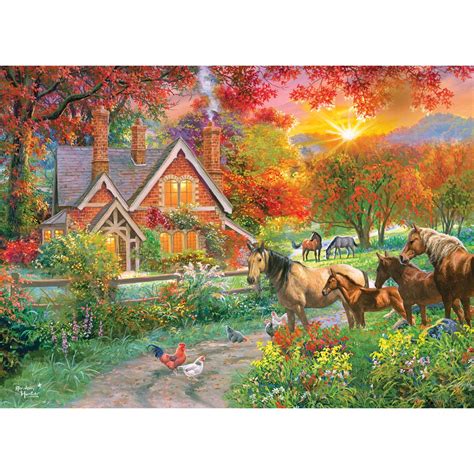 Roseart Abraham Hunter Homestead Piece Jigsaw