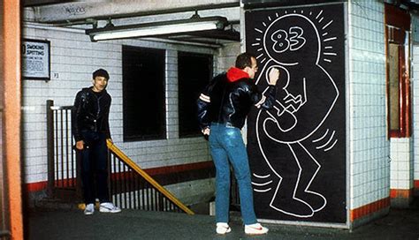 A Rare Look Into Keith Haring Nyc Subway Art The Cut