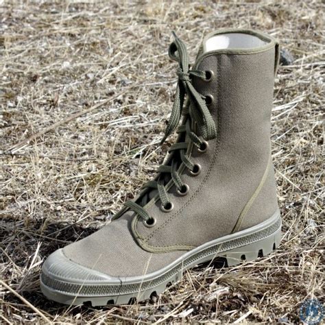 Chaussure de brousse Pataugas verte Armée française DAN MILITARY