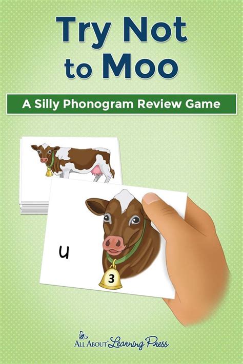 Try Not To Moo Free Phonogram Game Free Homeschool Deals