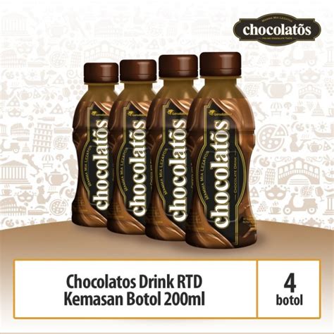 Jual MINUM SIAP DRINK TO READY CHOCOLATOS DRINK RTD KEMASAN BOTOL