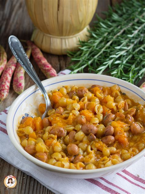 Pasta Zucca E Fagioli Minestra Cremosa Della Nonna