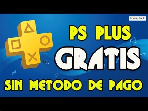 NUEVO COMO TENER PS PLUS SIN METODO DE PAGO FEBRERO 2020