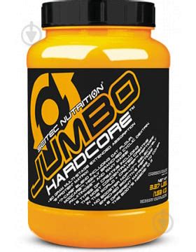 ᐉ Гейнер Jumbo Hardcore Scitec Nutrition Банановый йогурт 1 53 кг