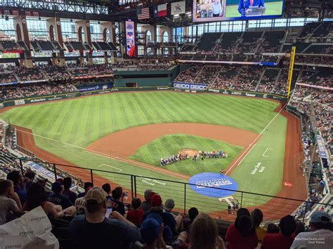 Globe Life Park Seating Chart View Elcho Table